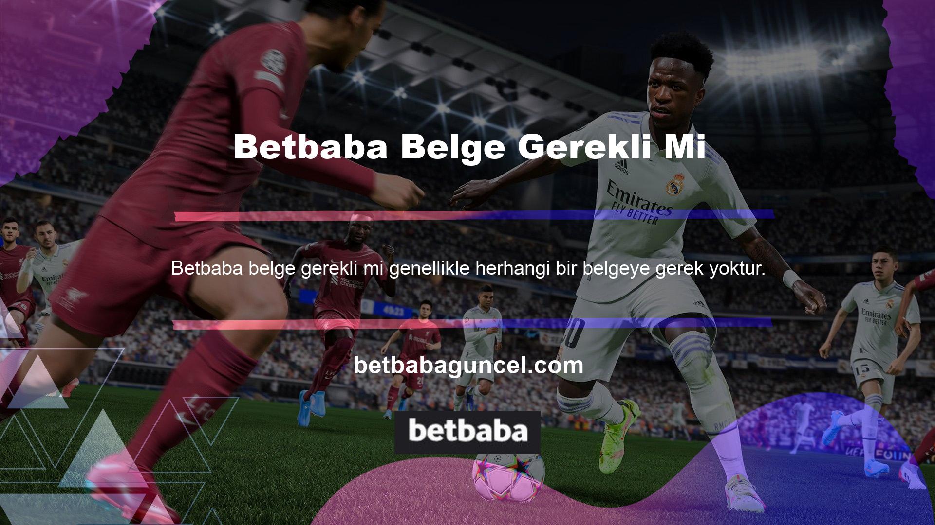Bu siteye üye olmak Betbaba belge casino seçenekleri ve casino oyunları sunmaktadır